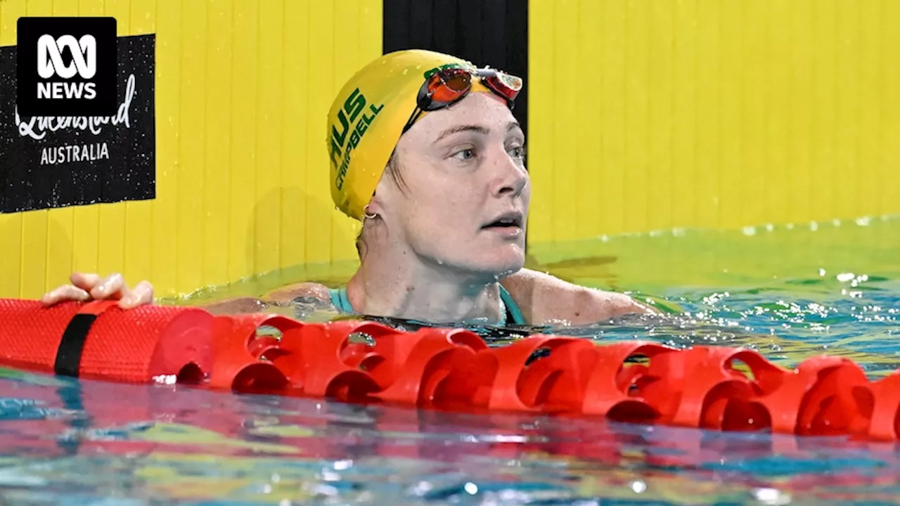 Cate Campbell gives herself final chance of Olympic selection on last day of Australia Swimming Trials