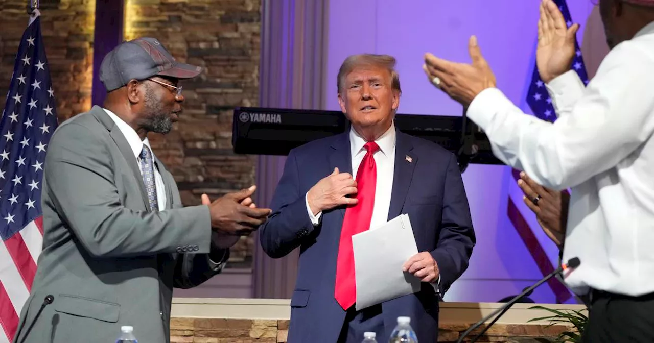 Trump Michigan trip includes stops at a Black church and a gathering of MAGA activists