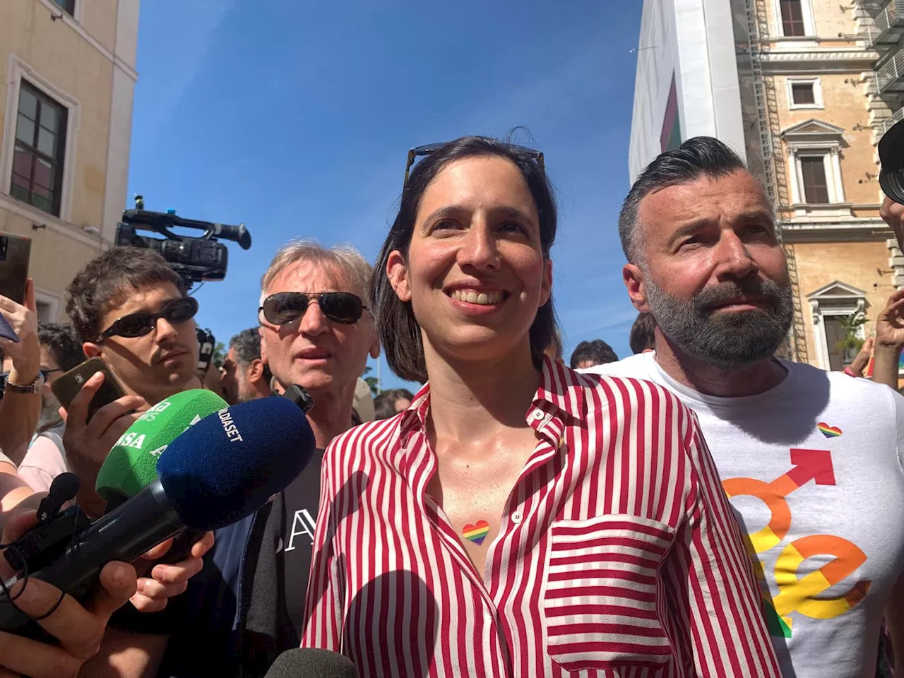 Schlein al Roma Pride: 'L'amore non si discrimina, al G7 altra occasione persa'