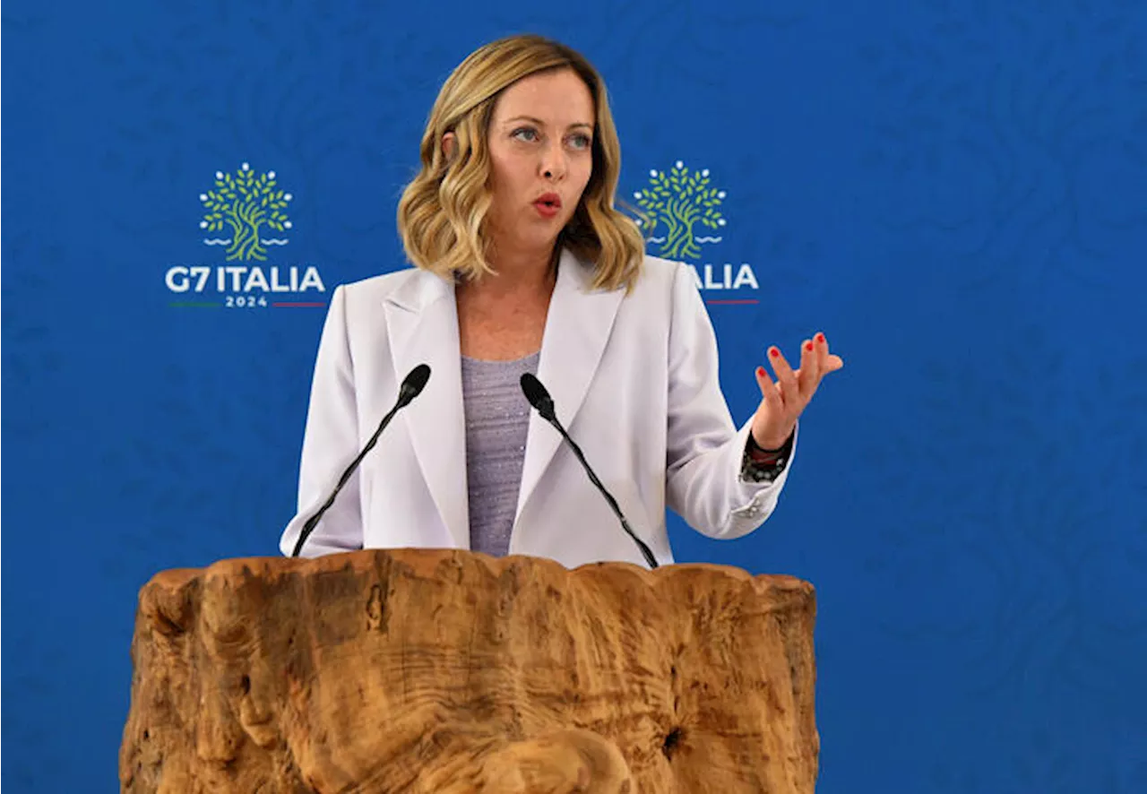 Meloni: 'Il G7 un successo, l'Ue ci dia il ruolo che ci spetta'