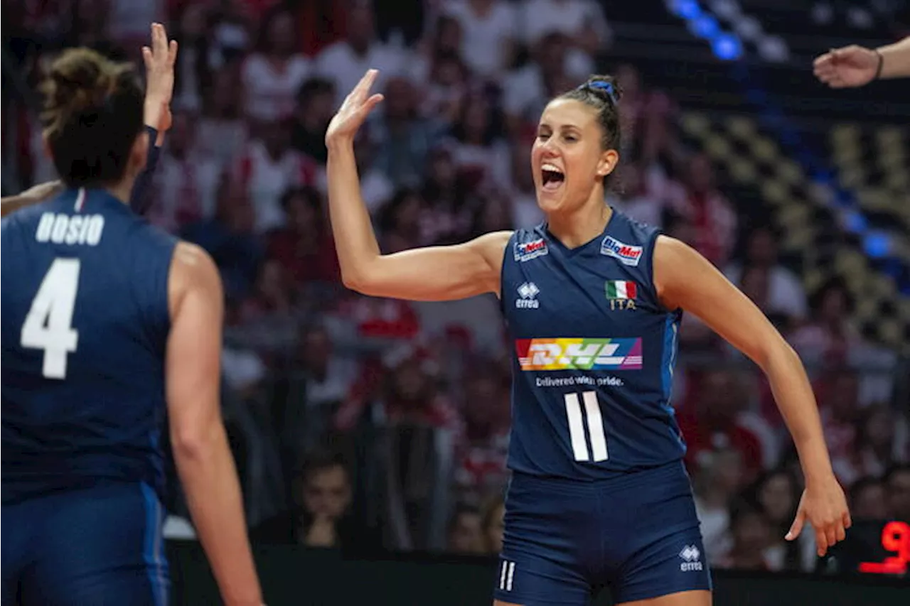 Pallavolo: azzurre ancora vittoriose in Nations League