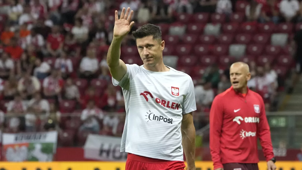 Euro 2024: Poland missing Lewandowski against Netherlands in opening game of Group D