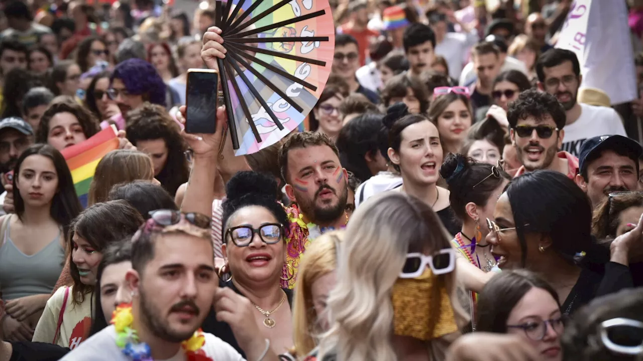 Rome LGBTQ+ Pride parade celebrates 30th anniversary, makes fun of Pope Francis comments