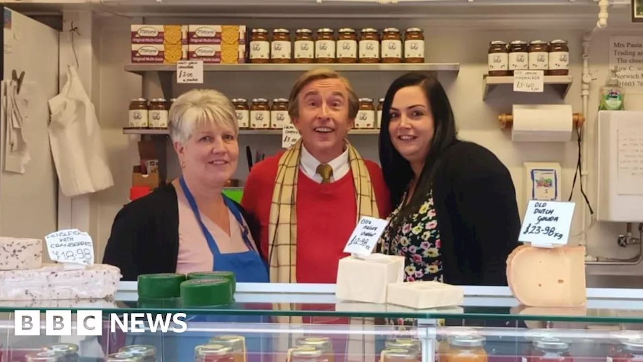 Alan Partridge's Steve Coogan spotted filming new show in Norwich