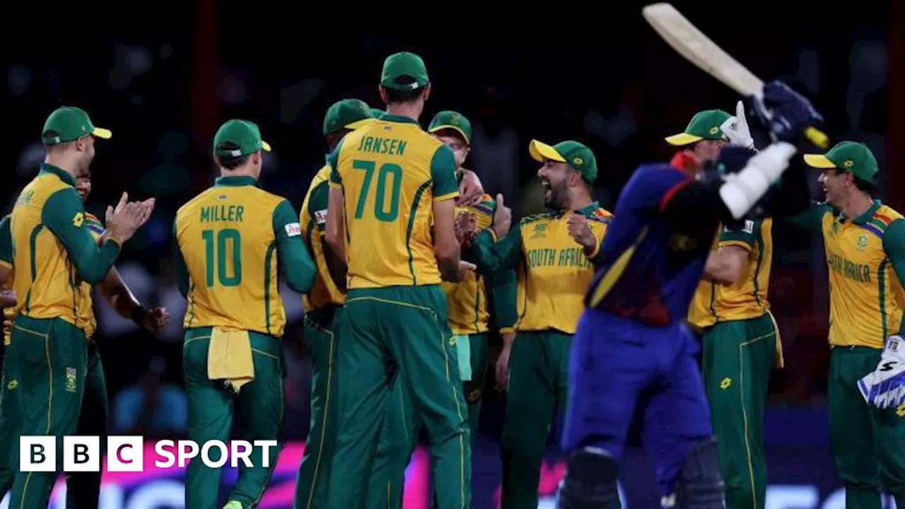 T20 World Cup results: South Africa survive Nepal scare, New Zealand thrash Uganda