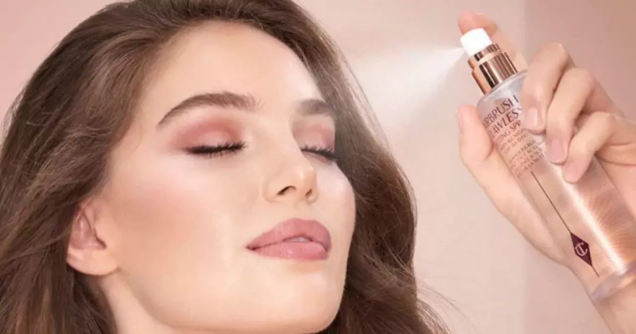 'Amazing' £32 makeup setting spray that 'lasts hours in the rain'