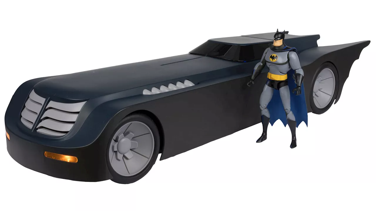 McFarlane Debuts Gold Label Batman: The Animated Series Batmobile 