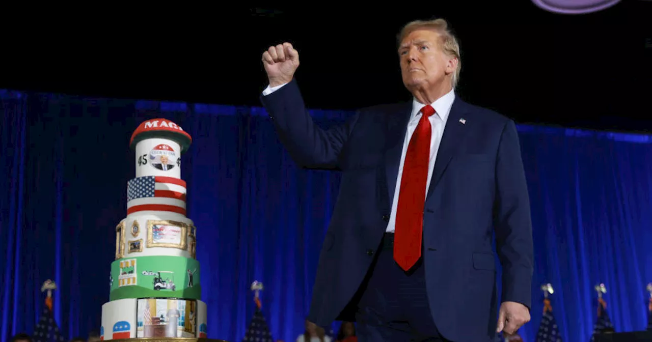 Trump celebrates 78th birthday in West Palm Beach as Rubio makes surprise appearance