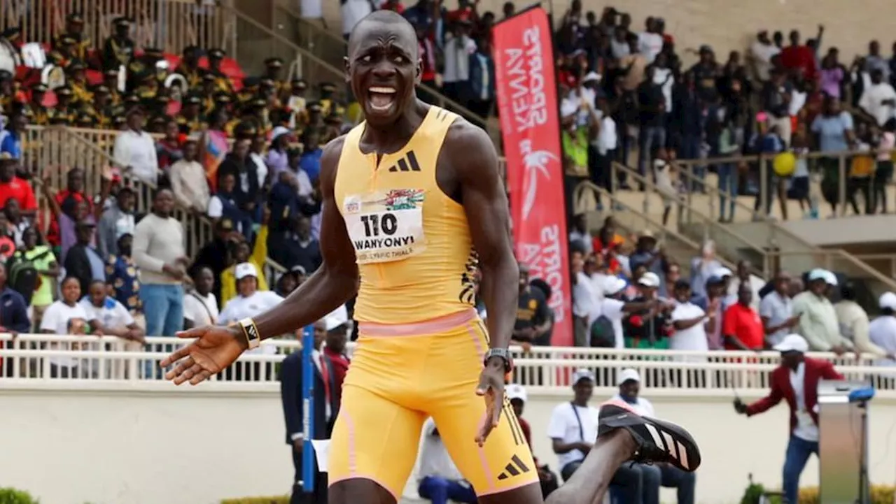 Teenager Wanyonyi makes statement with blistering 800 at Kenyan trials