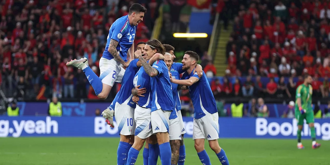 Italia-Albania 2-1, diretta: Bastoni e Barella, buona la prima per Spalletti LIVE