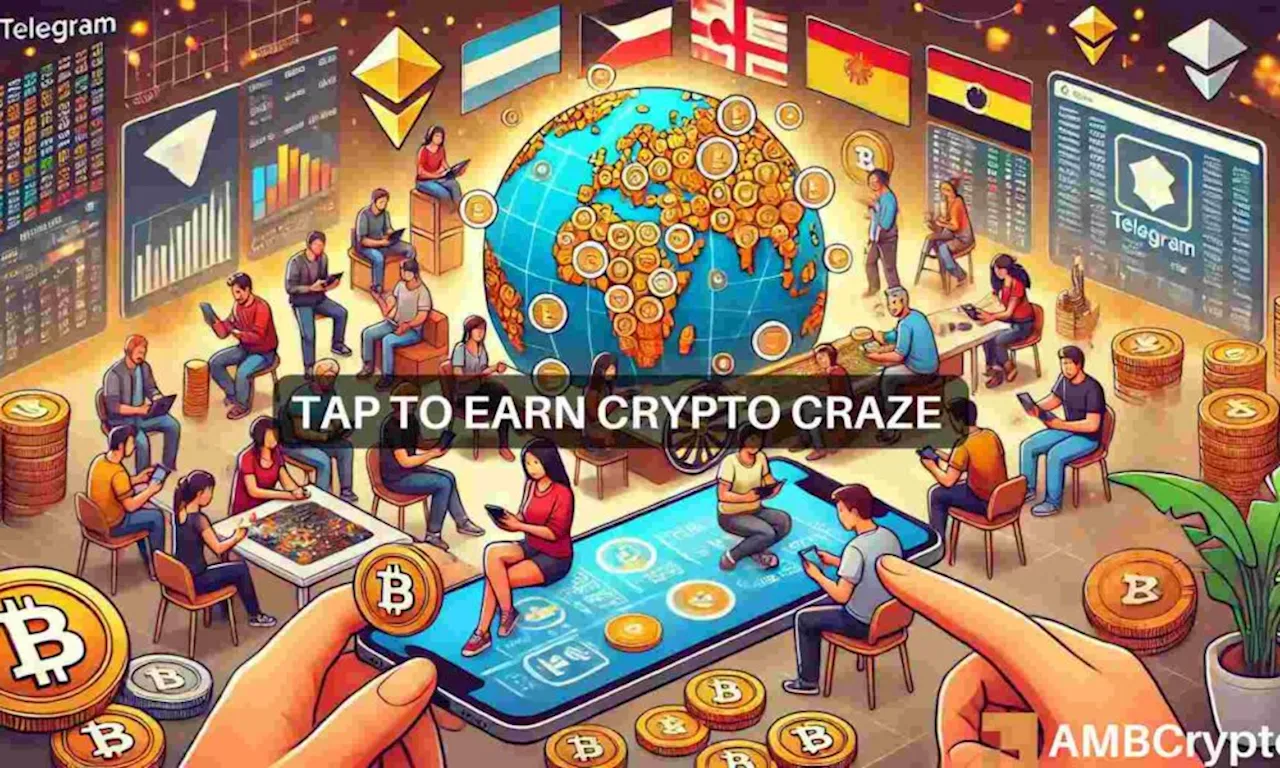 Notcoin leads Tap-to-Earn crypto craze with 20% market rally