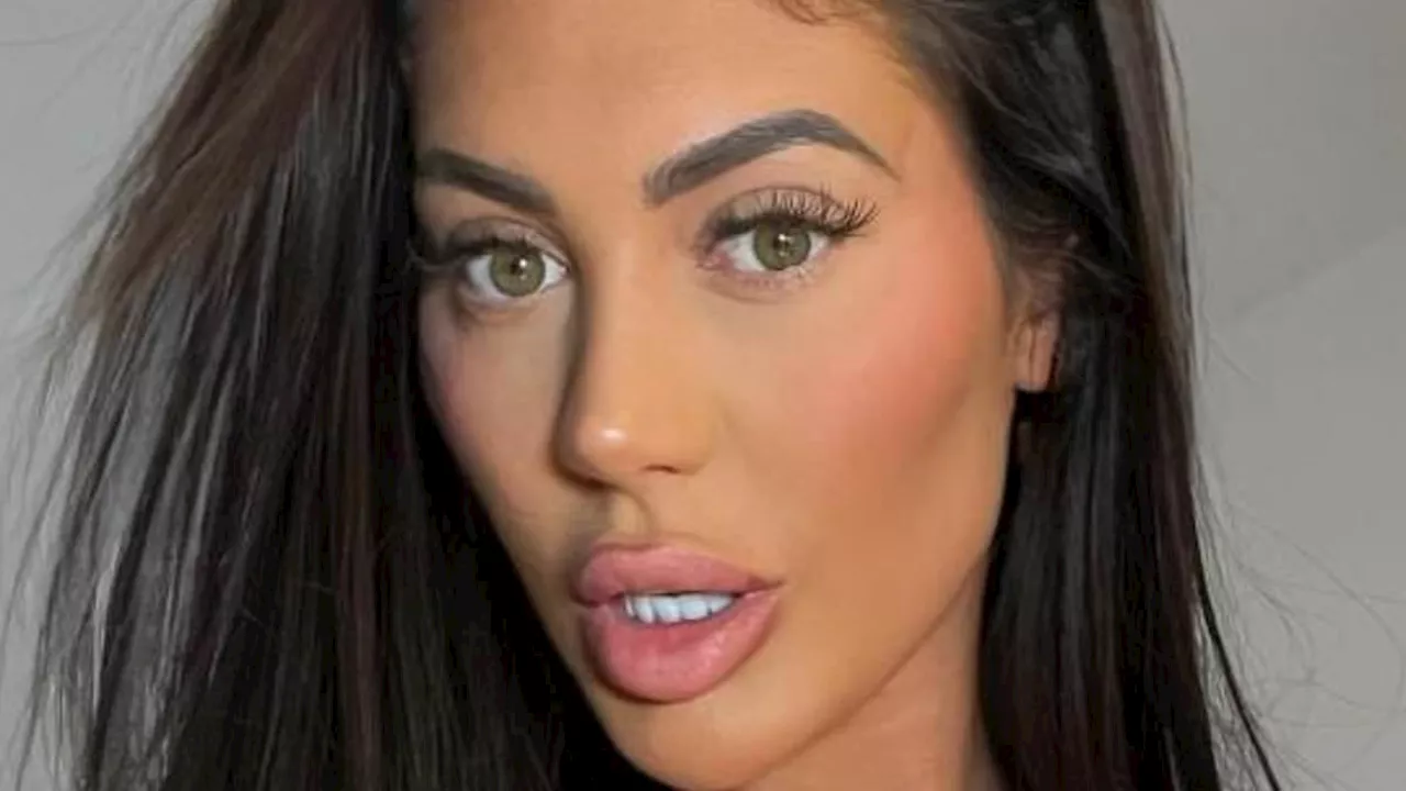 Chloe Ferry reveals her 'new face' after finally undergoing treatment on a scar following botched...