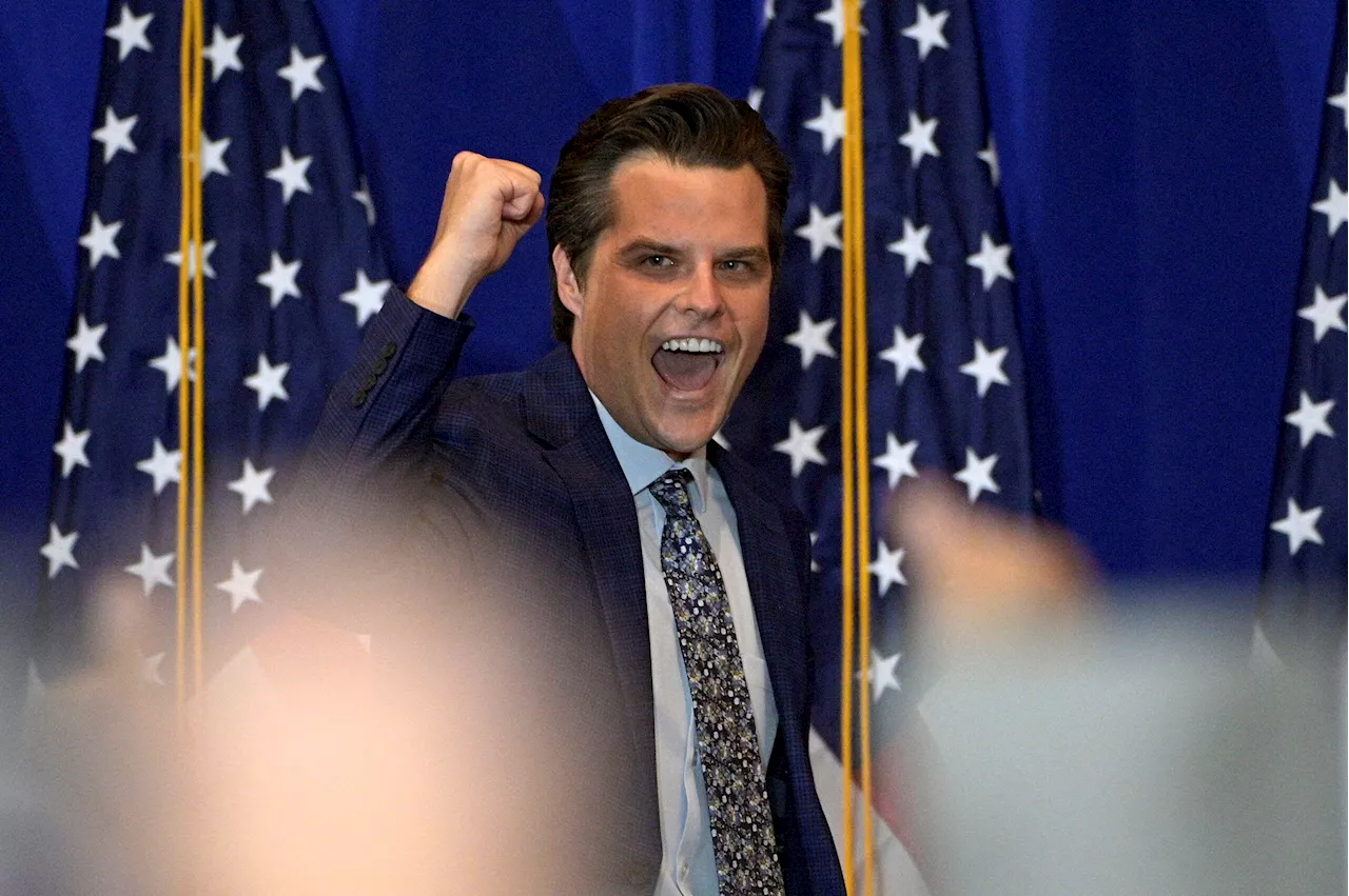 Matt Gaetz invokes Taylor Swift in Turning Point speech: ‘The era of Joe Biden is over’