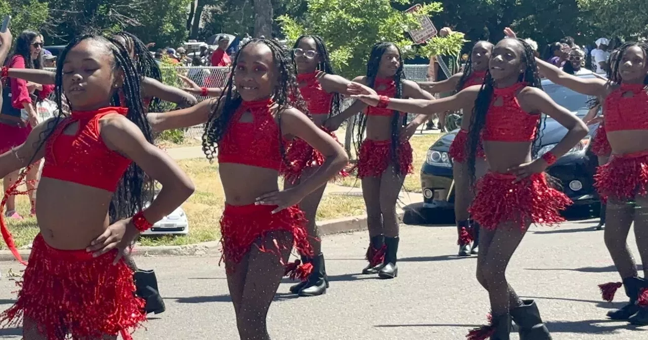 Denver Thousands march in Denver's Parade to