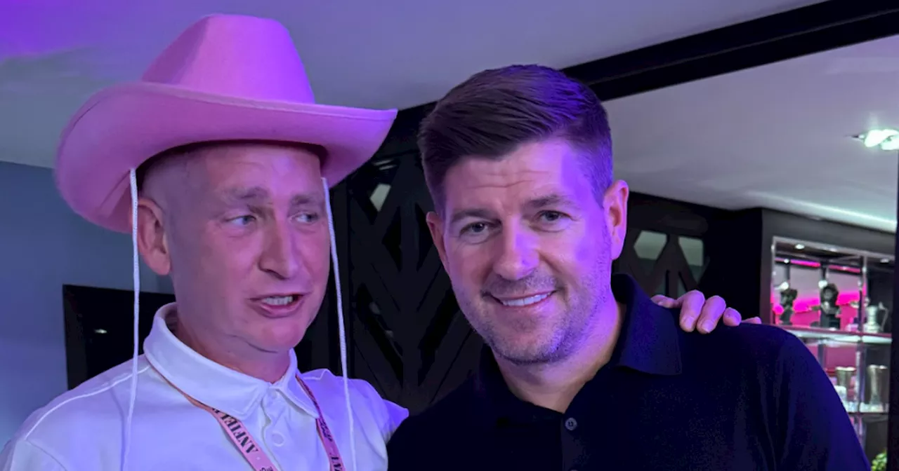 Taylor Swift fans amazed as Steven Gerrard parties at Anfield gig