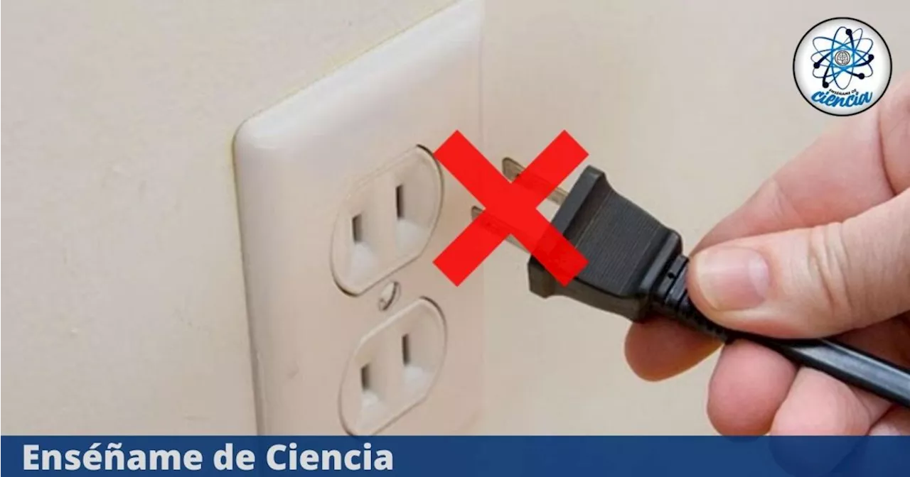 Estos son los aparatos que debes desconectar cuando NO estás en casa