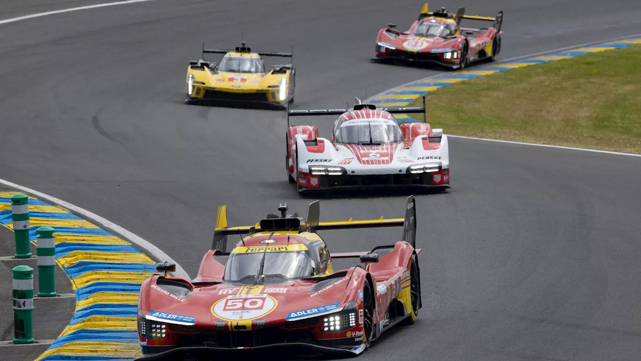 WEC, 24 Heures du Mans: Ferrari mène la danse dans les premières heures