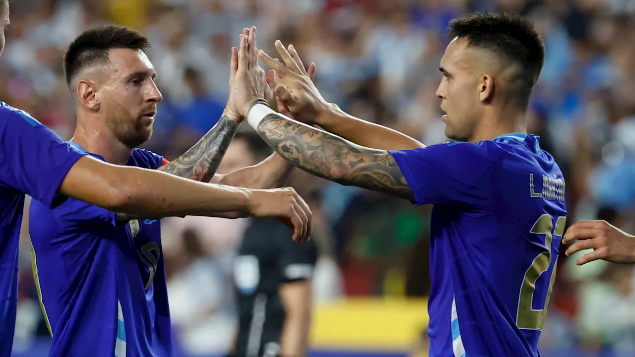 Rapor Pemain Argentina Vs Guatemala: Lionel Messi Tetap Ajaib & Lautaro Martinez Cemerlang