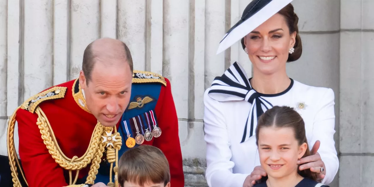 Princess Kate and Charlotte Had the Sweetest Moment at Trooping the Colour