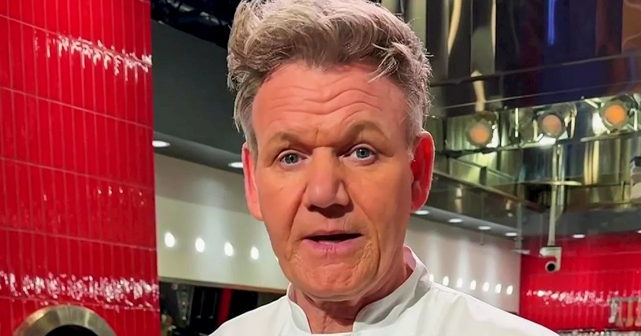 Gordon Ramsay shows off horrific injuries after near-death road traffic accident