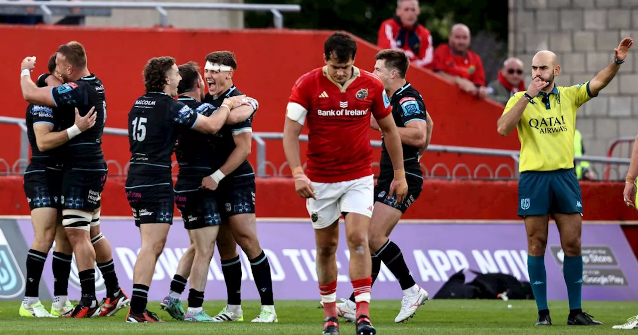 Munster left with a pocketful of regrets as Glasgow march on to final