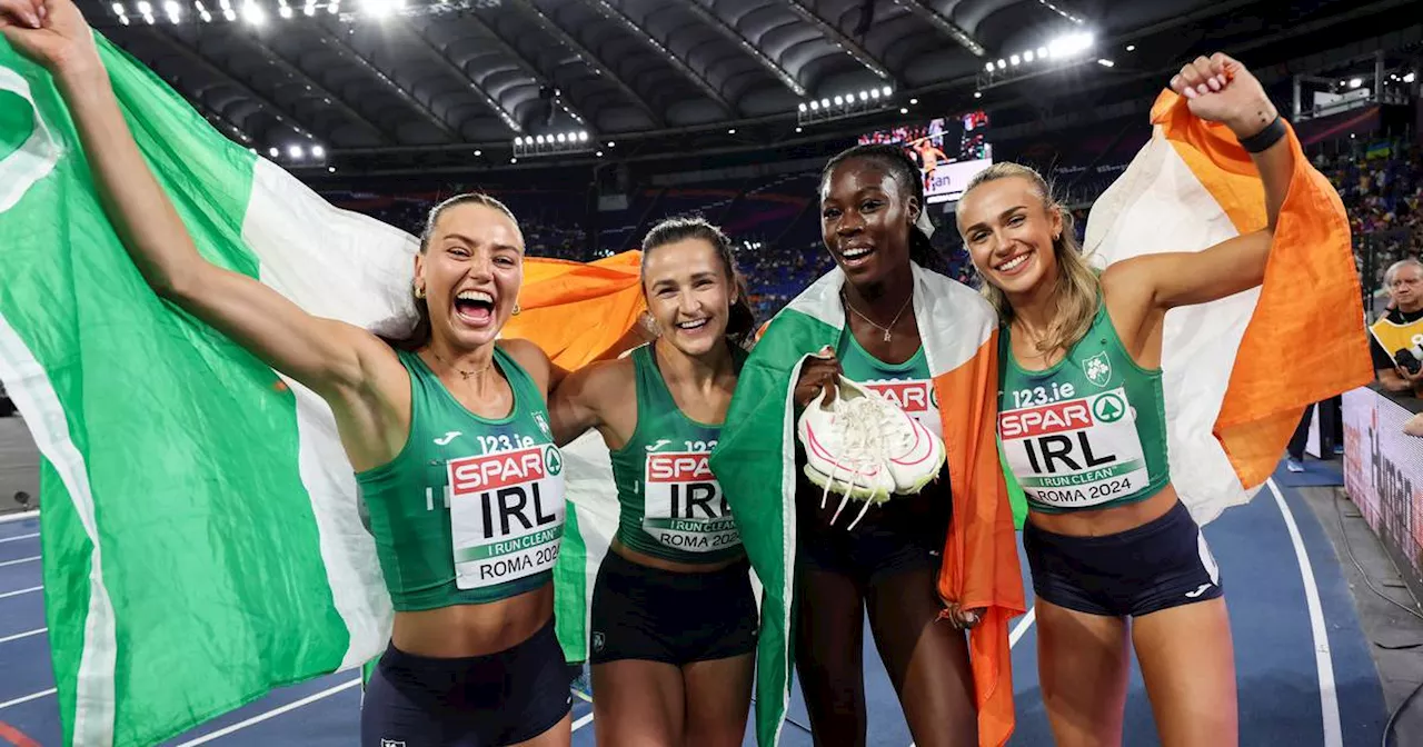 Rome success has been years in the making, and heralds a bright future for Irish athletics