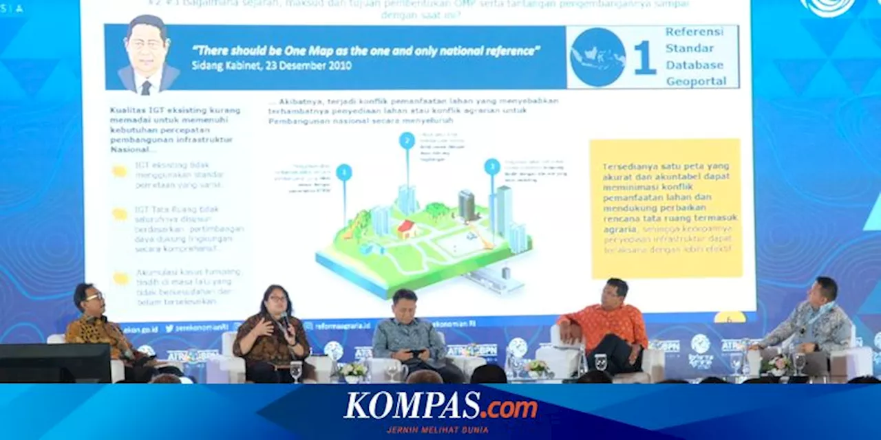 Kebijakan Satu Peta, Solusi Percepat Legalisasi Aset Tanah