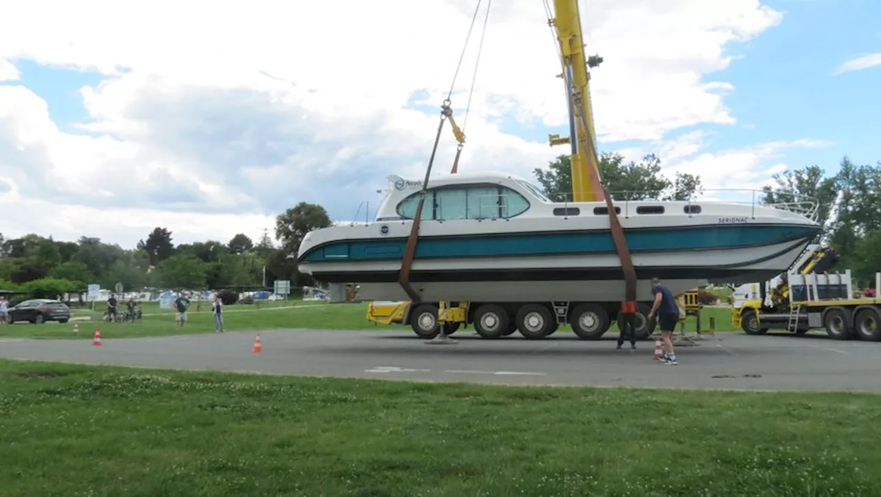 Un nouveau bateau pour le port fluvial de Buzet-sur-Baïse