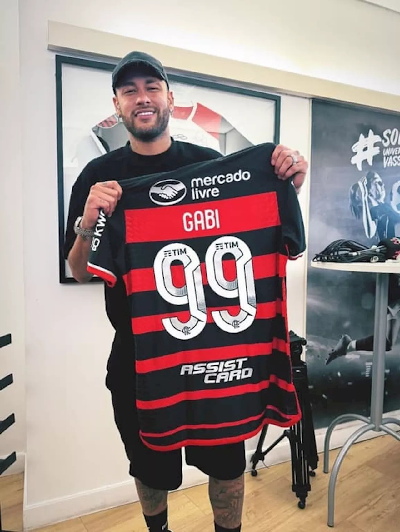 Como a possível ida de Neymar ao Flamengo poderia contribuir com a renovação de Gabigol?