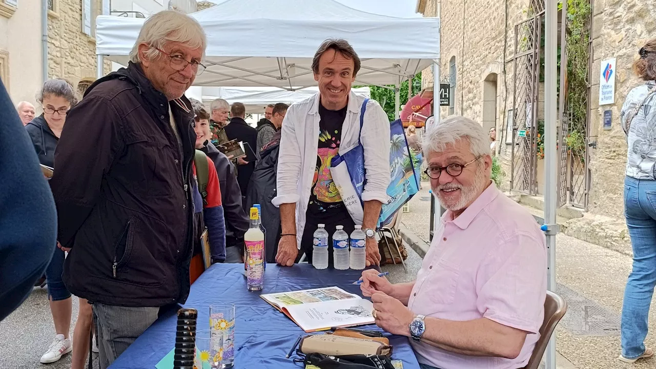 À Châteauneuf-du-Pape, le festival de BD accueillait Achdé et Jim