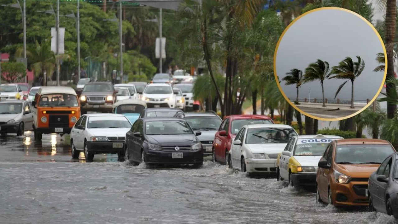 Vigilan zona de baja presión en Acapulco; hay probabilidad de que se convierta en ciclón tropical