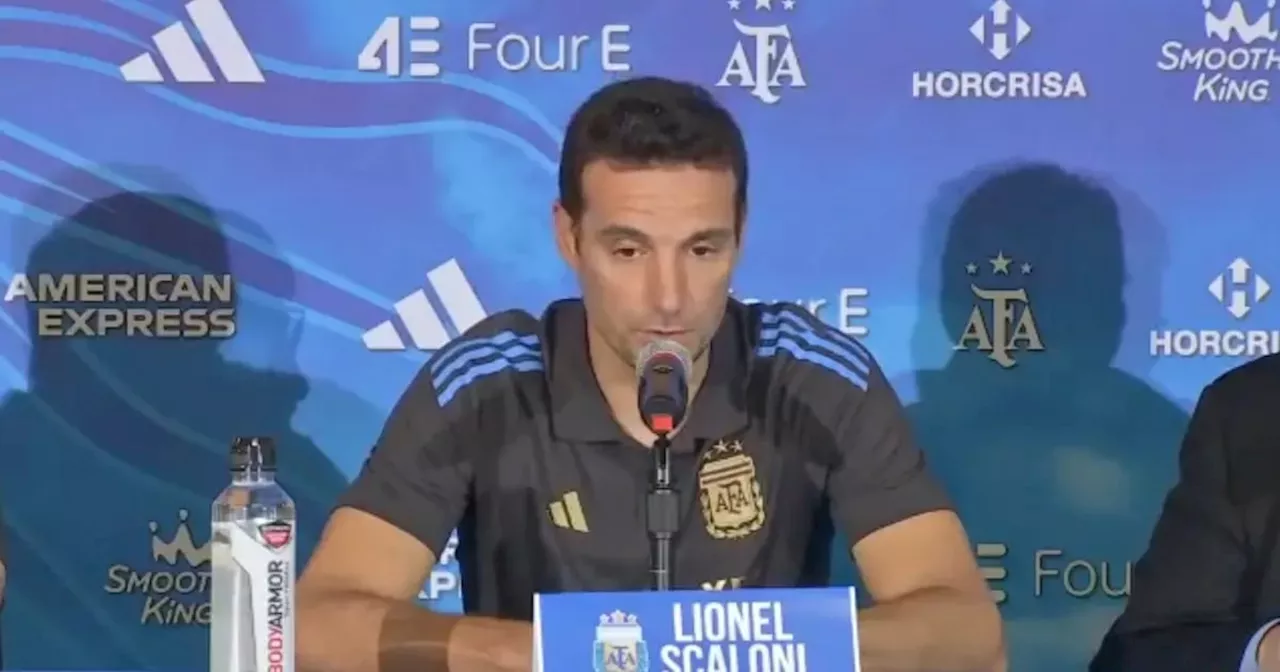 Luego del Argentina-Guatemala, Lionel Scaloni confirmó a un jugador para la Copa América