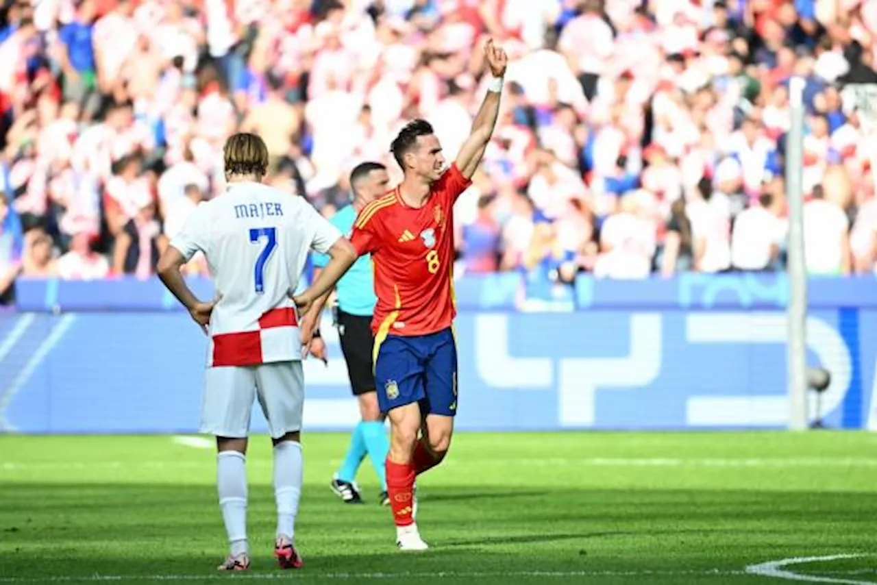 L'Espagne balaye la Croatie pour son entrée dans l'Euro