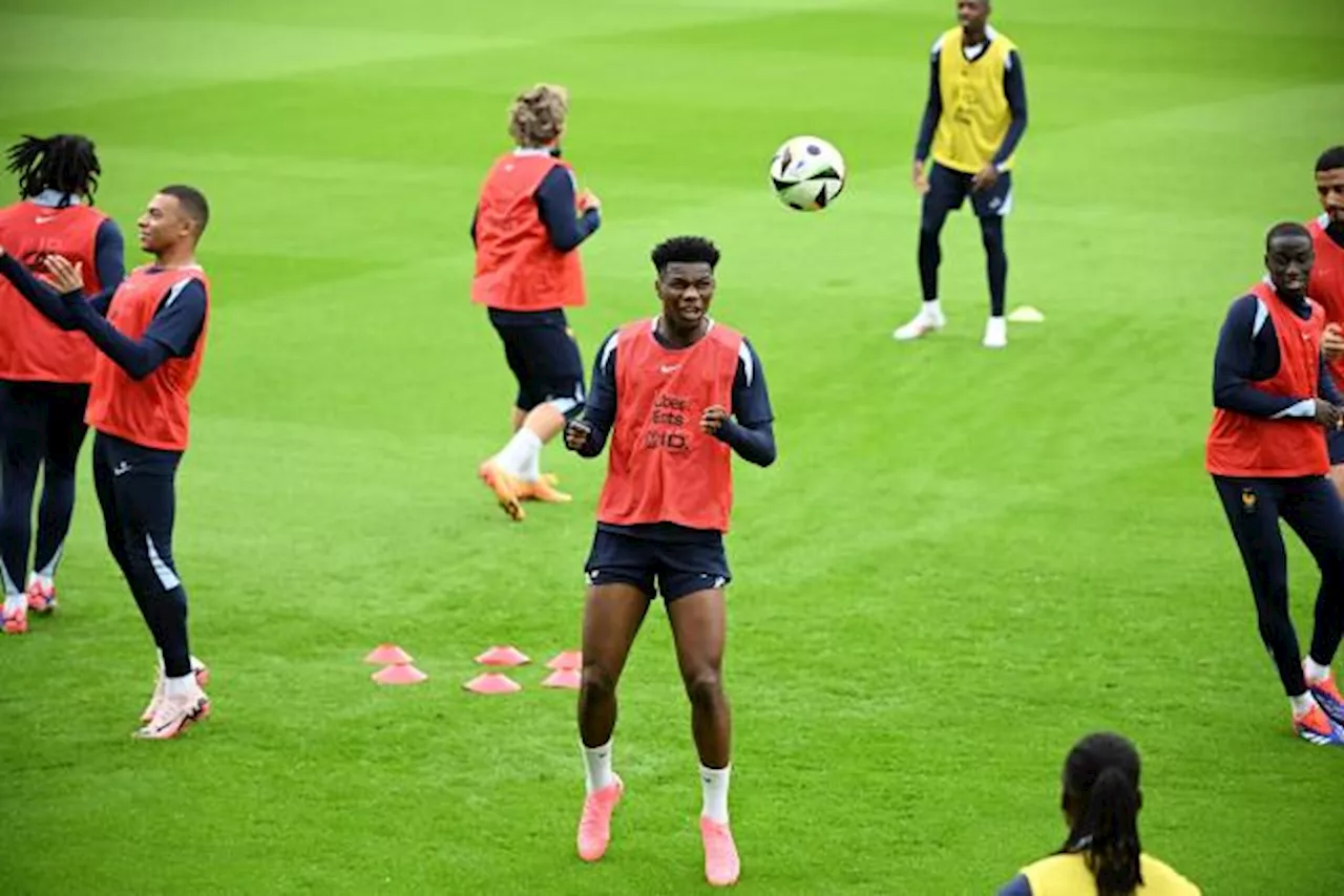 Les Bleus au complet à l'entraînement, avec Tchouaméni, à deux jours d'Autriche-France