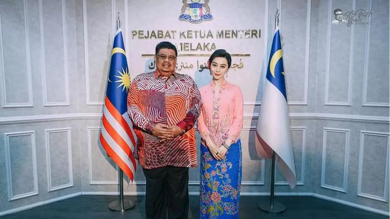 Pesona Fan Bingbing Berkebaya Nyonya Saat Bertugas Jadi Duta Pariwisata Melaka Malaysia