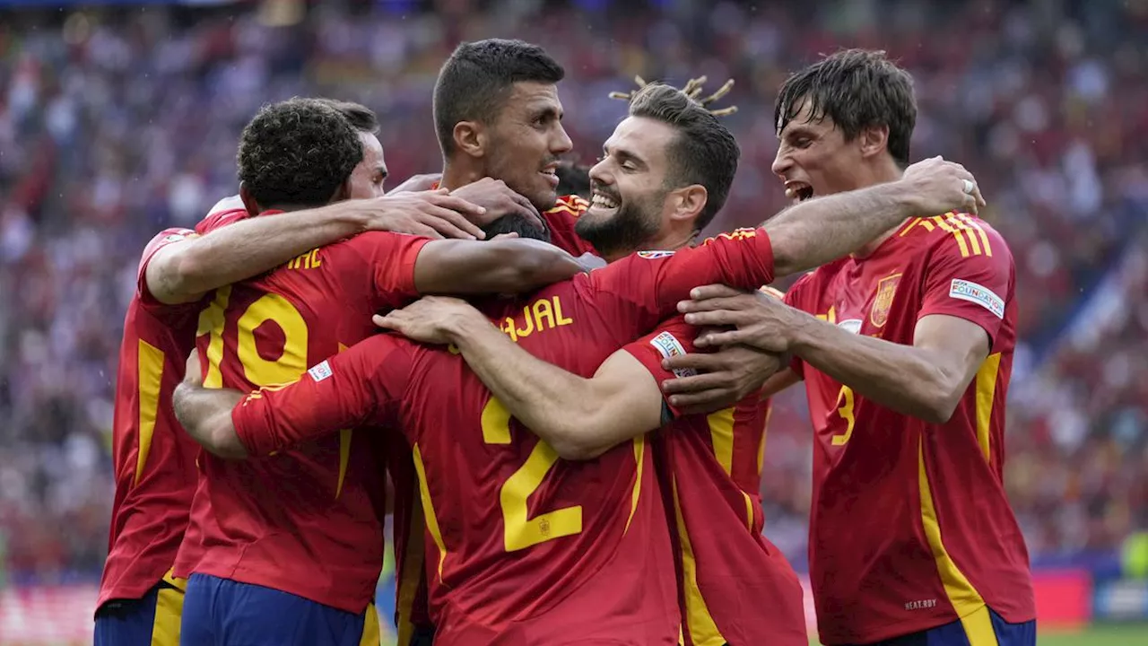 Spanyol Cukur Timnas Kroasia di Laga Perdana Grup B Euro 2024