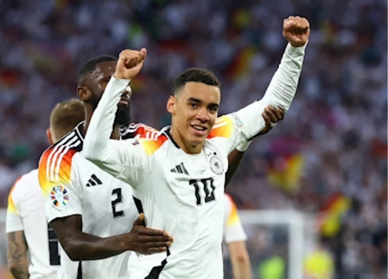 Hosts Germany crush 10-man Scotland 5-1 in Euro 2024 opener