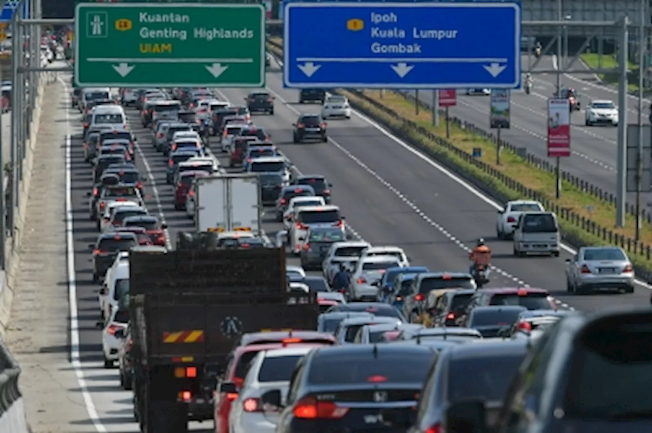 Slow-moving traffic on major highways ahead of Aidiladha celebration