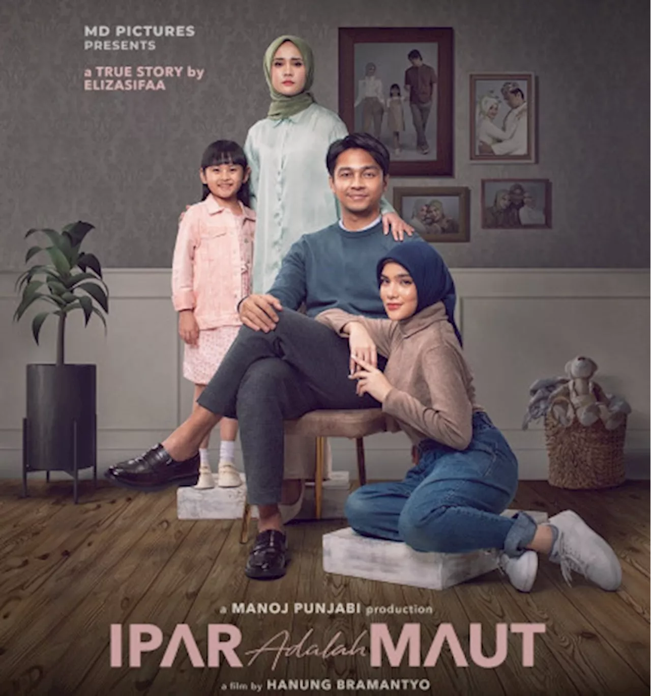 Sinopsis Film Ipar adalah Maut Badai Rumah Tangga tak Terduga, Aris Pilih Nisa atau Rani