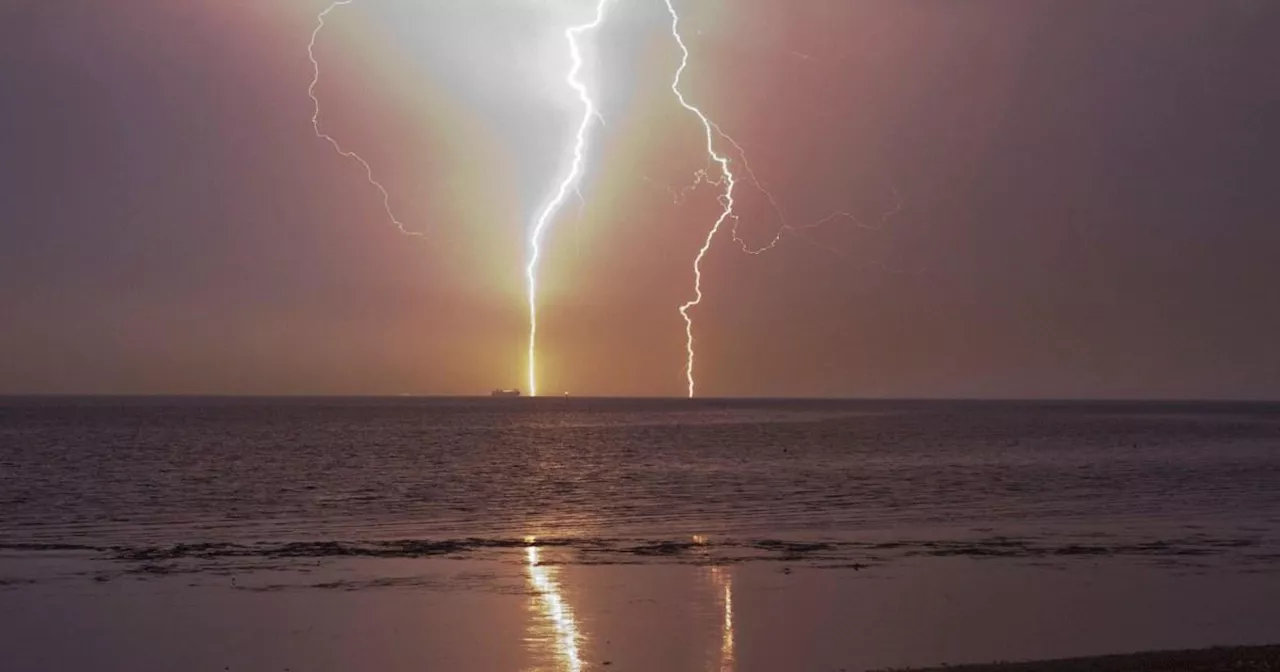 It's truly a British summer as Met Office issues thunderstorm warning