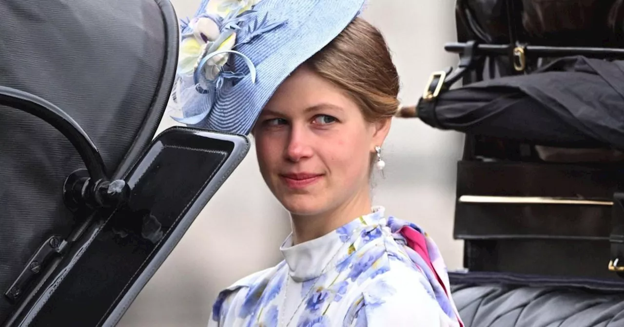 Lady Louise Windsor recycles Coronation summer dress to a grey Trooping the Colour