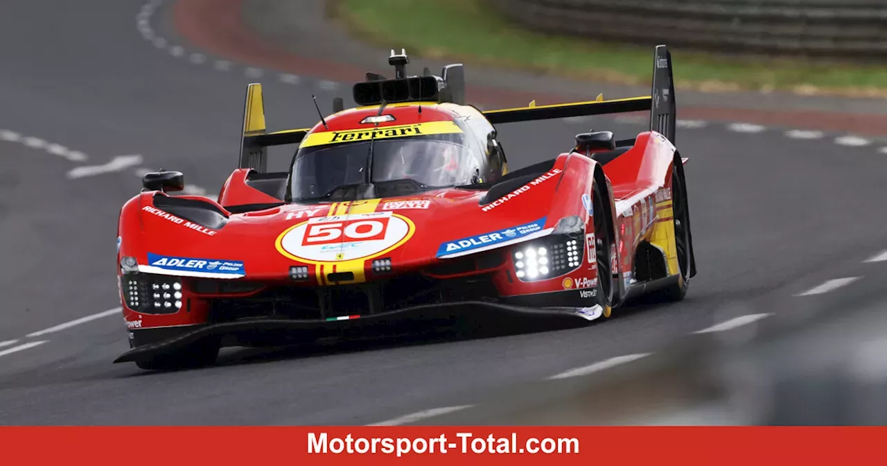 Liveticker 24h Le Mans 2024 Ferrari und Porsche kämpfen um die Spitze