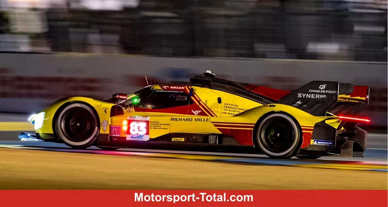 Liveticker 24h Le Mans 2024 Reset zu Beginn der Nacht Deutschland