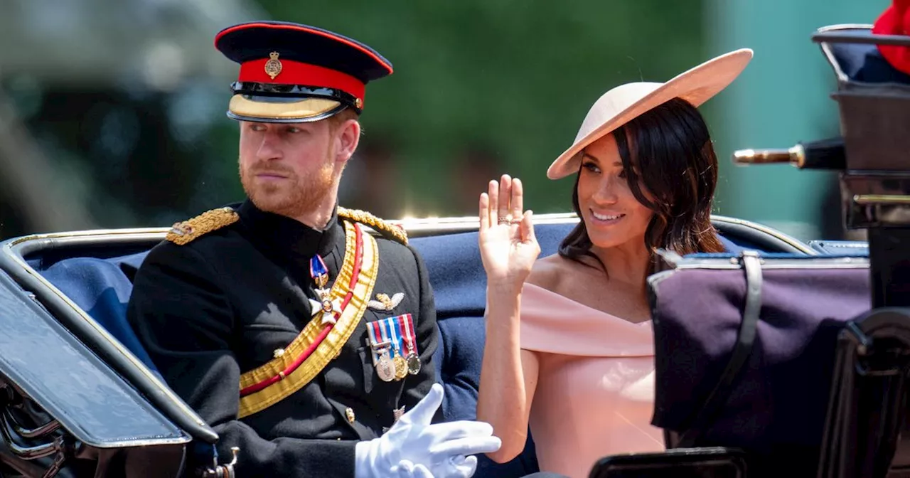 Harry and Meghan won't be at Trooping The Colour after 'intentional' decision