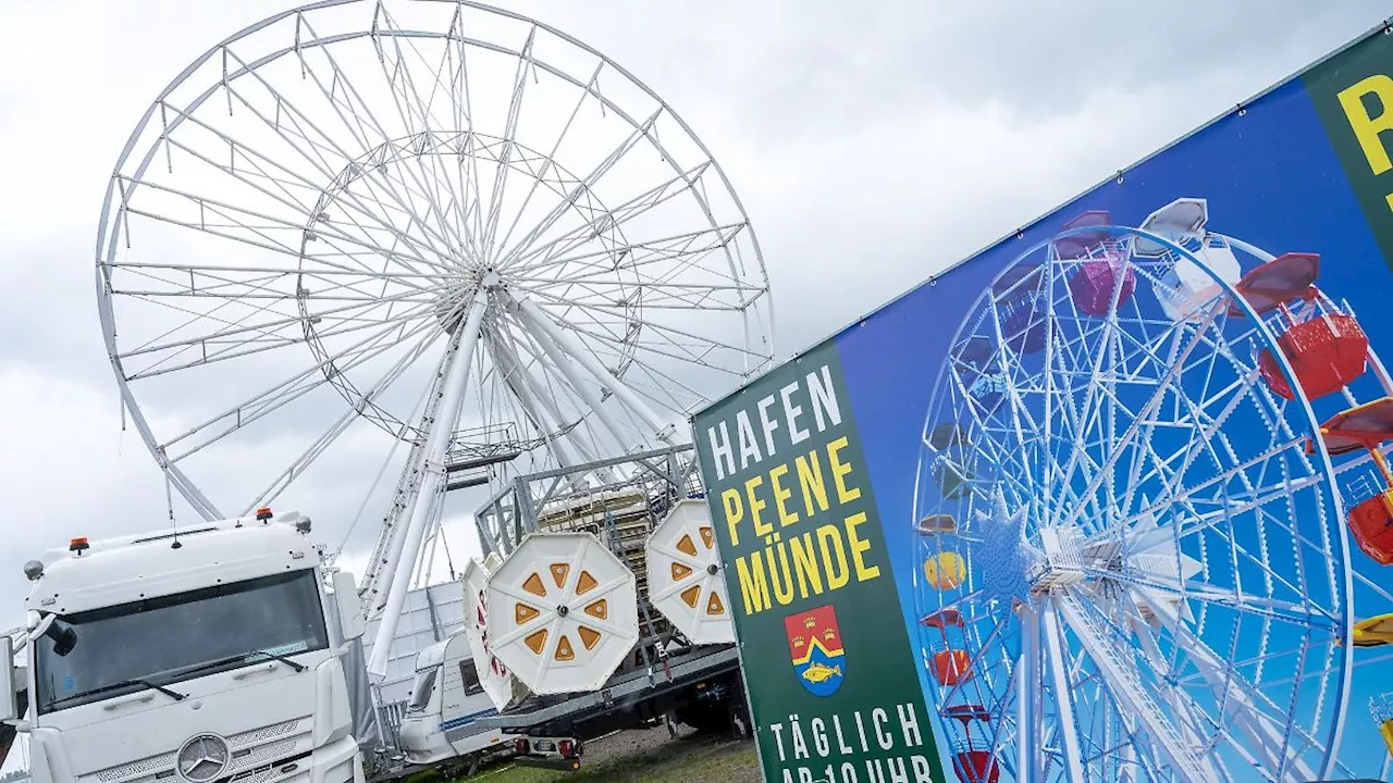 Mecklenburg-Vorpommern: Streit um Riesenrad vor denkmalgeschütztem Gebäude