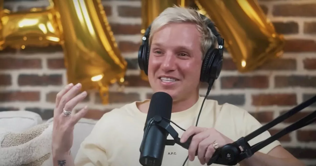 Jamie Laing compares himself to Doc from Back To The Future as he rides his bike