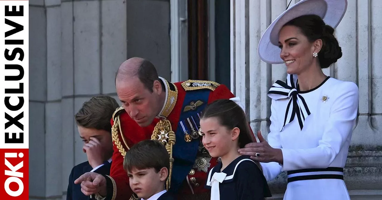 Kate Middleton 'concerned' for Charlotte on balcony with William 'in charge'