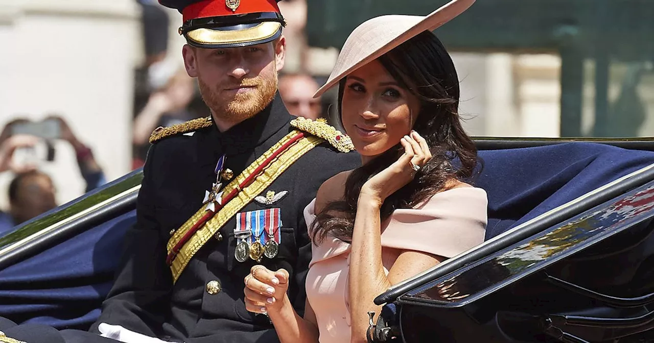 Meghan Markle 'told off' by Prince Harry during Trooping the Colour appearance