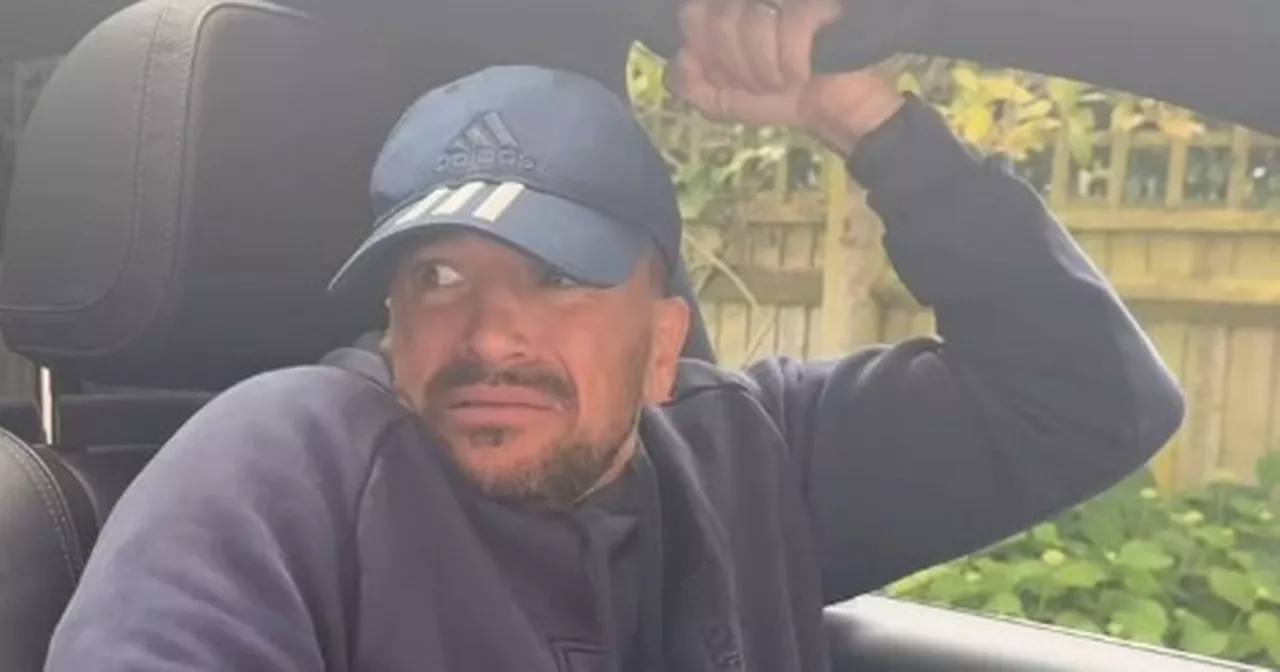 Peter Andre tells fans 'God help us' as he shares family update