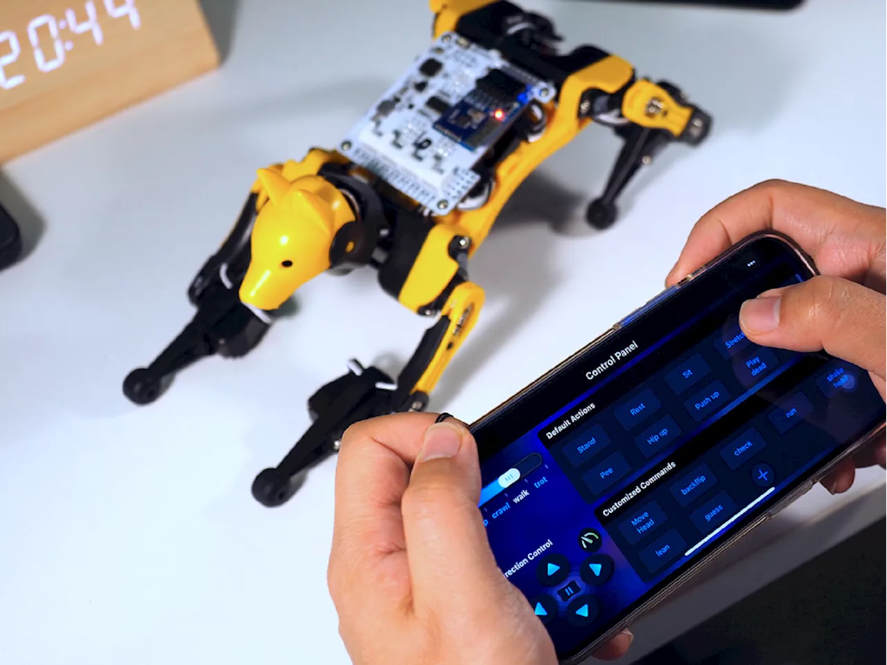 Get a programmable robot dog kit for your STEM student, only $264